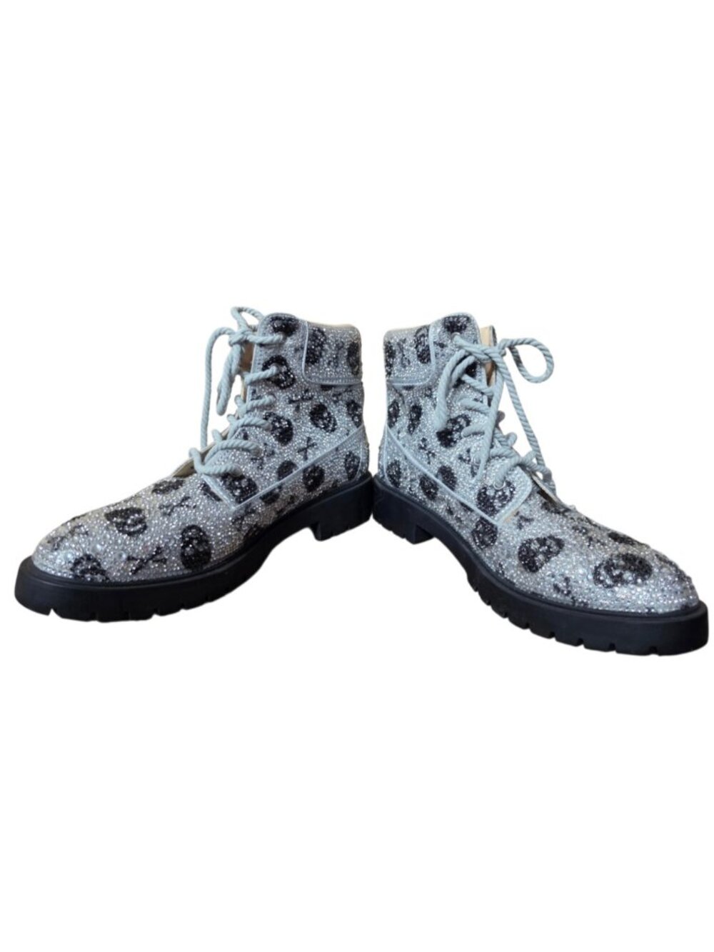 NWOT Ladies Betsey Johnson Hudsn Skulls Boots